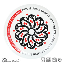 High Quality Decal Luxury 10.5" Dinner Plate